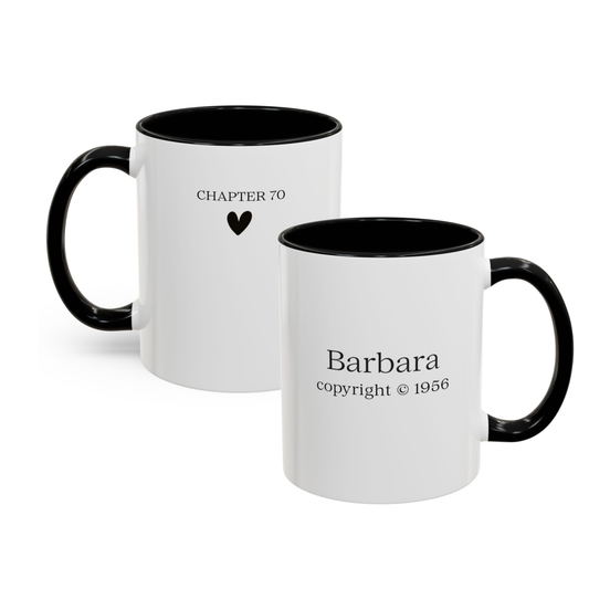 70th Birthday Accent Coffee Mug - Personalized
